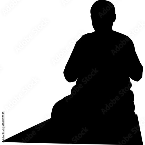 Silhouette Muslim Praying