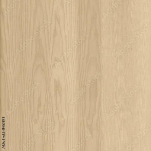 Light Ash Wood Panel Close-Up Texture