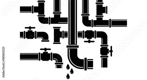 Plumbing leaks demanding attention to repair the dripping problem