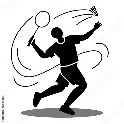 Silhouette of a basketball player dunking a ball