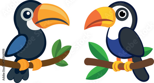 toucan bird clipart, tropical bird vector, wildlife illustration, jungle bird art, colorful toucan design, exotic animal clipart, rainforest bird vector, flying bird illustration, nature wildlife art,