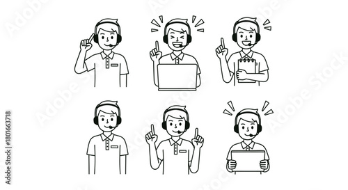 Friendly support agent providing solutions and guidance remotely now