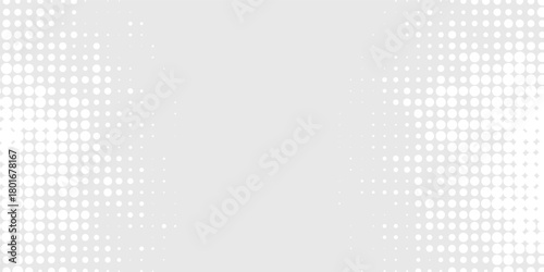 Dot white gray wave light technology texture background. Abstract big data digital concept. abstract white background.