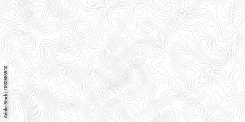 Minimal vector topo paper lines Topographic contour lines grid map seamless pattern. Geographic mountain relief. Abstract lines background. Contour maps. illustration, Topo contour map design.	