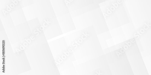 Vector minimal gray and white tech technology transparent square rectangle shape. seamless geometry paper triangle background. Space design concept. Decorative web layout design.	