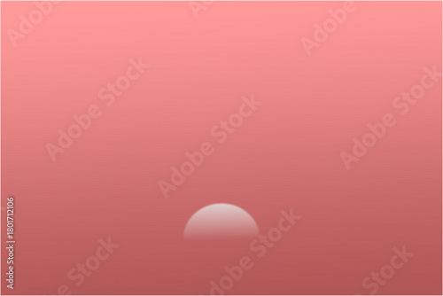 A soft pastel sun emerges through warm rosy gradients, creating a serene minimalist dawn filled with gentle light, calm atmosphere, and quiet beauty.