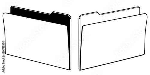 Vintage Office Supplies: Collection Timeless Desk Items | Clean, isolated vector art for creative projects.