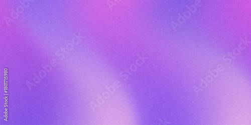 A soft light purple transparent gradient background with grainy details. Various abstract dots. A long banner. A template for your business projects and cosmetic product advertisements.