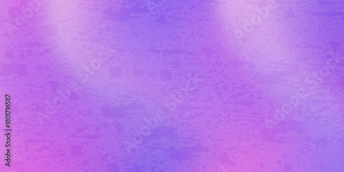 A soft light purple transparent gradient background with grainy details. Various abstract dots. A long banner. A template for your business projects and cosmetic product advertisements.