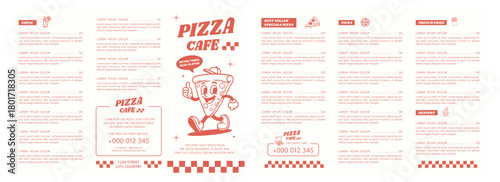 Brochure – Trifold, Soft Colors – Cafe Menu
