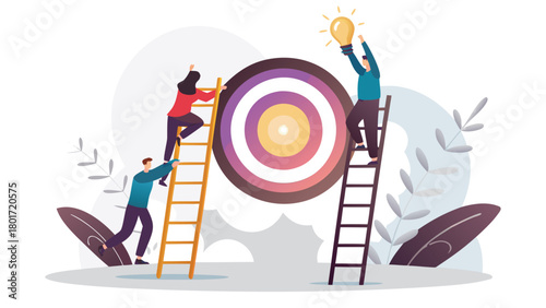 Detailed and realistic 8k digital artwork showcasing a vibrant business scene with diverse elements and a professional atmosphere perfect for corporate branding and presentations