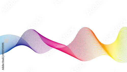 カラフルな光の抽象的な素材　デジタルネットワークイメージ背景
Colorful light abstract material digital network image background