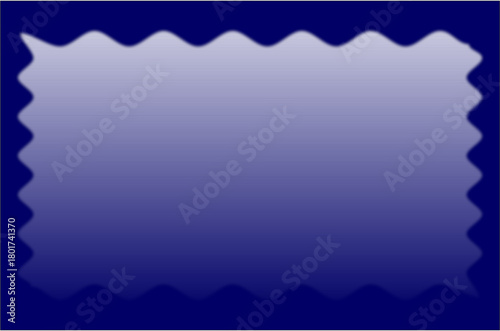 A soft gradient rectangle edged with smooth wavy contours creates a soothing decorative frame blending gentle motion, cool tones, and elegant minimalism.