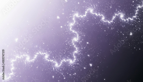 キラキラした粒子の光とグラデーション背景