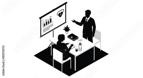 Abstract geometric shapes and lines in vibrant cmyk colors with clean helvetica and courier typography suitable for modern design projects