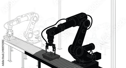 Abstract geometric composition with vibrant color palette and clean lines suitable for modern design projects and digital applications