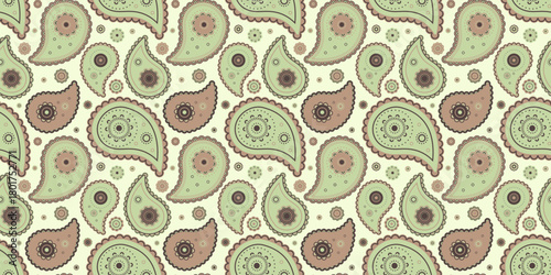 Calm classical to colours geometric. Curled outline at image wallpaper. Spa pastel of paisley swatch.