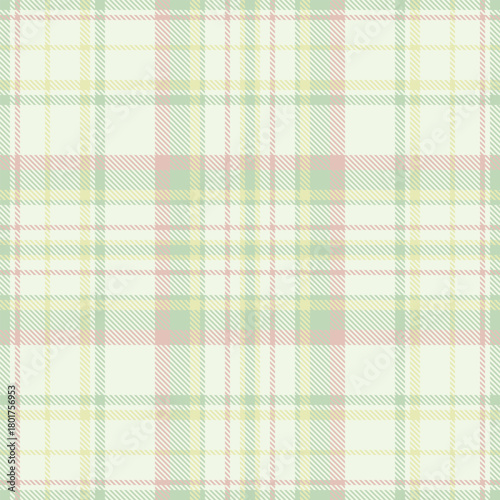 Subtle plaid pattern in pastel shades evokes a calming, natureinspired feel. Use for backgrounds, textiles, or designs requiring a soft, classic touch.