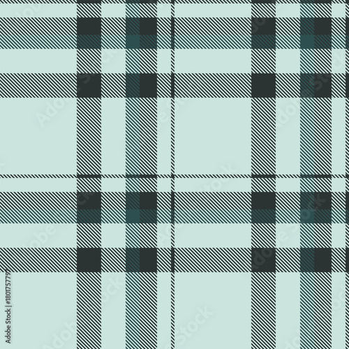 Classic plaid pattern with muted bluegreen tones. Suitable for backgrounds, textiles, or designs needing a traditional, refined texture. Versatile for web or print.