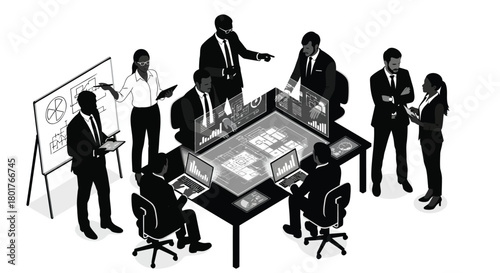 A versatile vector graphic design featuring a dynamic composition with a blend of primary and secondary colors suitable for various creative applications and branding projects