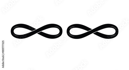 Two infinity symbols represent endless possibilities