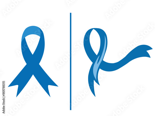 blue ribbon autism awareness