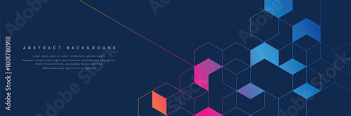 Graphic design element and abstract geometric background.	