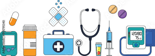 Essential medical supplies and equipment for healthcare and wellness