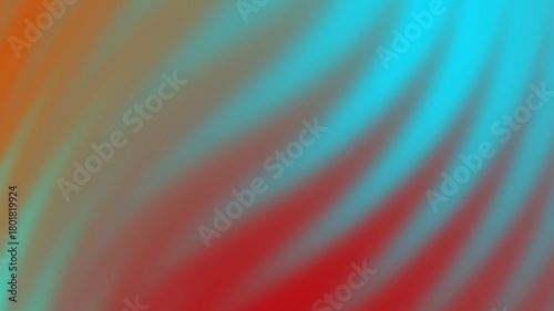 Colorful Abstract Gradient Background With Soft Blue, Red, And Orange Tones For Design Projects Stock
