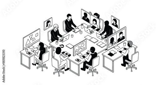 Versatile vector graphic design with a broad spectrum of colors including primary secondary and grayscale suitable for diverse print and digital applications