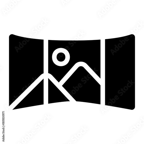 panoramic Solid icon