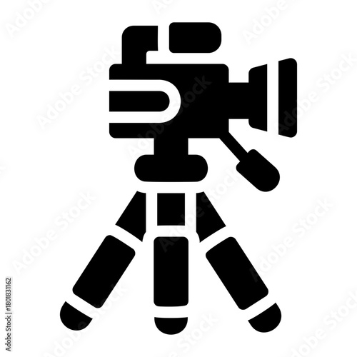tripod Solid icon