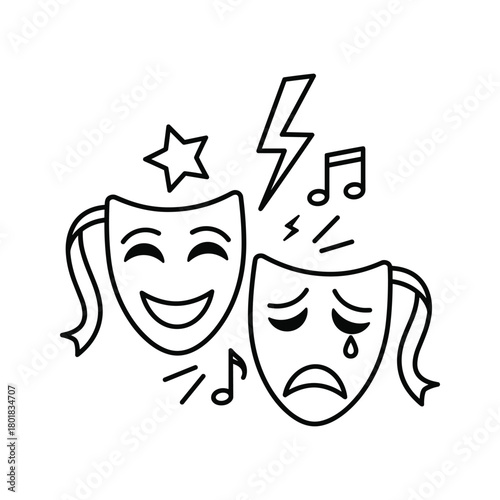 Sofa icon outline. two-seater couch with cushions, minimalist line art style for home furniture design graphic