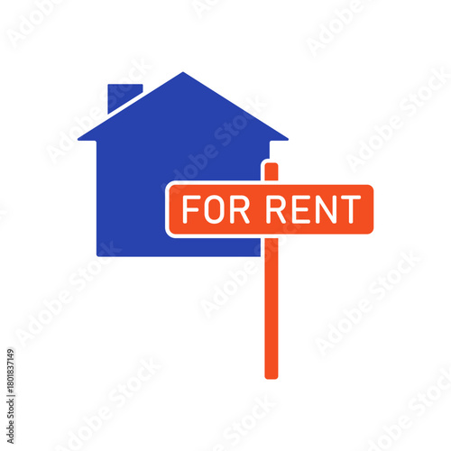 for rent icon outline editable stroke line drawing eps.