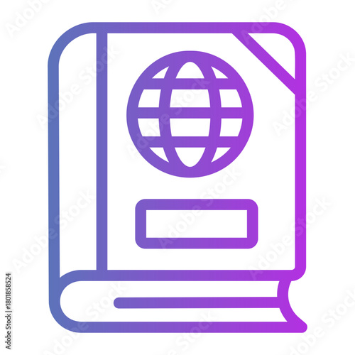 encyclopedia Gradient icon