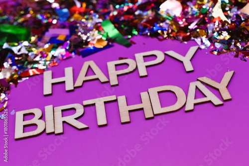 Wall Mural happy birthday