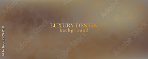 Elegant marble, stone texture. Watercolor, ink vector background with
beige, bronze, gold colors. Luxury soft gradient backdrop. Chic wall art
design.