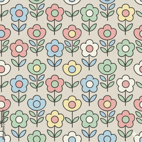 seamless floral background