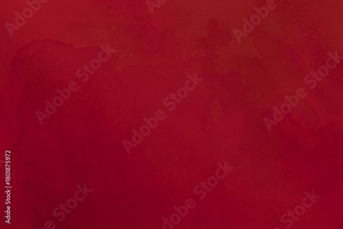 Red abstract background in watercolor style
