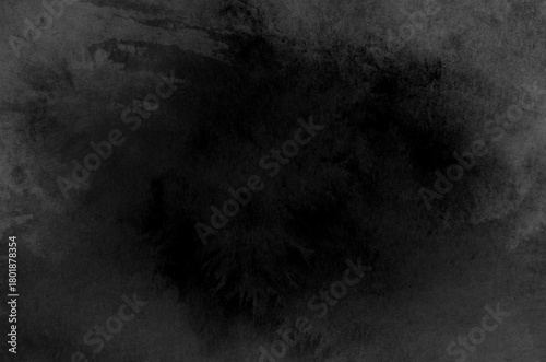 Dark abstract background in watercolor