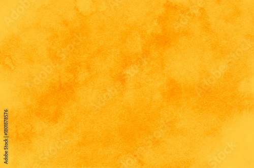 Hand painted yellow watercolor background.