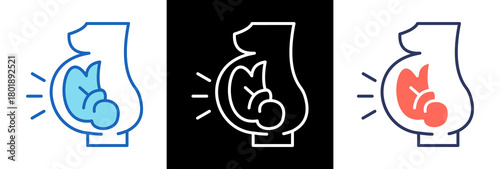 Obstretics tripplestyle icon