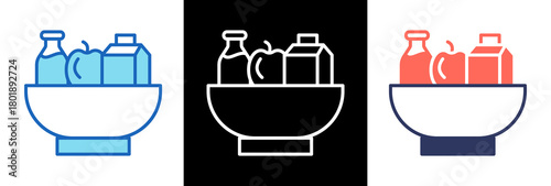 Nutrition tripplestyle icon