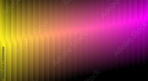 Abstract gradient of vertical lines with yellow pink and orange hues