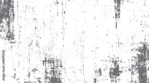 Textured distressed grunge background with grey splatters and vertical streaks on white vector