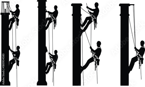 vector silhouette of a woman