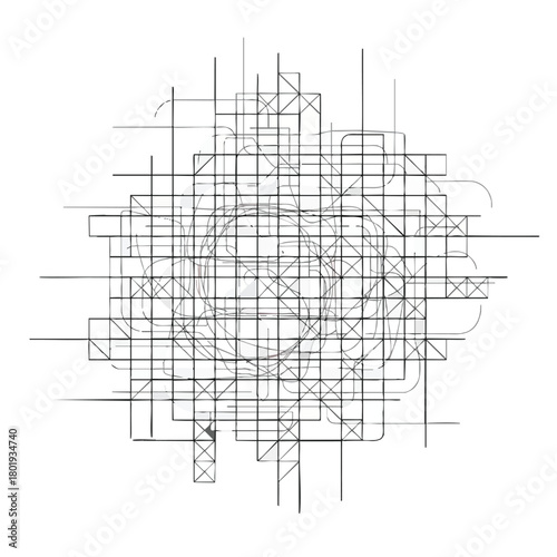 Complex Geometric Structure Blueprint