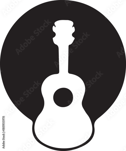 Gitter silhouette vector isolated on a white background