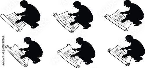 silhouettes of women