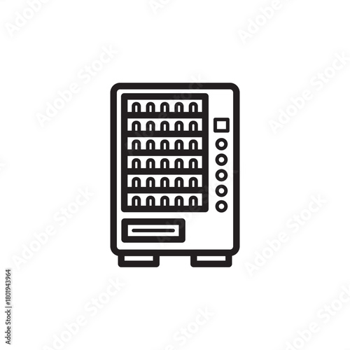 Tool vending machine icon symbolizing automated tool dispensing, inventory control, and maintenance supply management, representing modern industrial logistics, factory automation, and asset tracking.